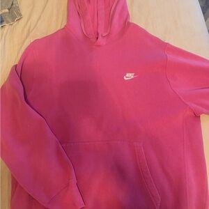 Pink Nike sweatshirt